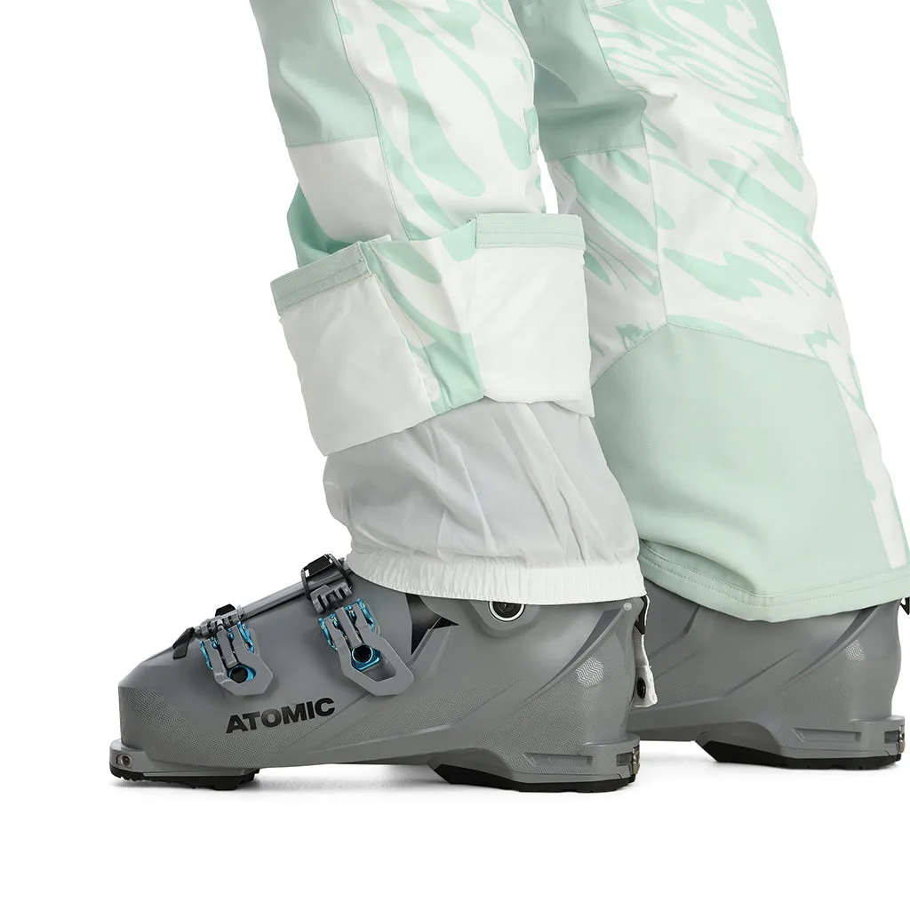 Womens Terrain Bib - White Combo