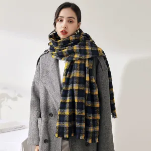 Womens Winter Scarf Cashmere Feel Pashmina Shawl Wraps Soft Warm Blanket Scarves