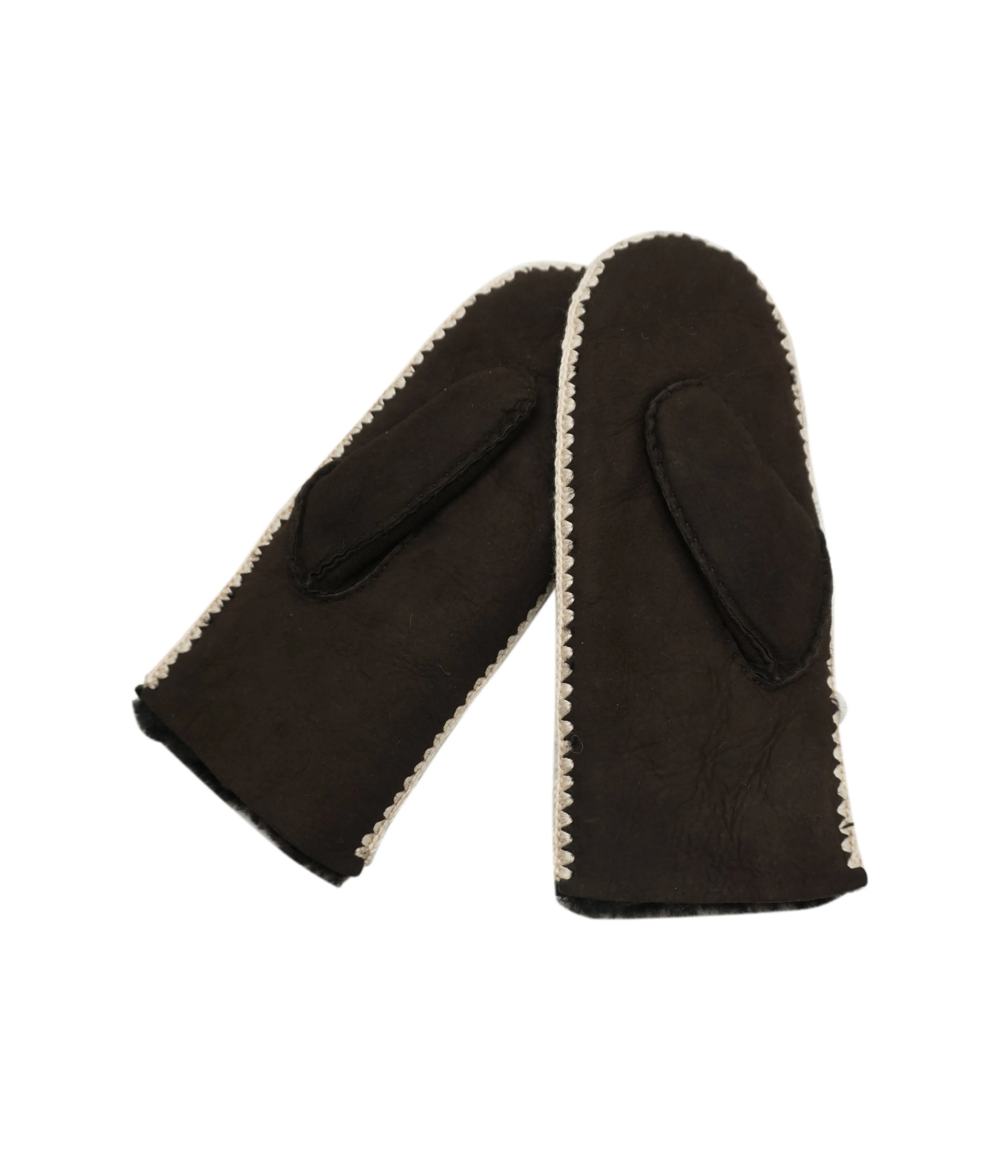 YISEVEN Women's Winter Shearling Leather Gloves(Mittens)