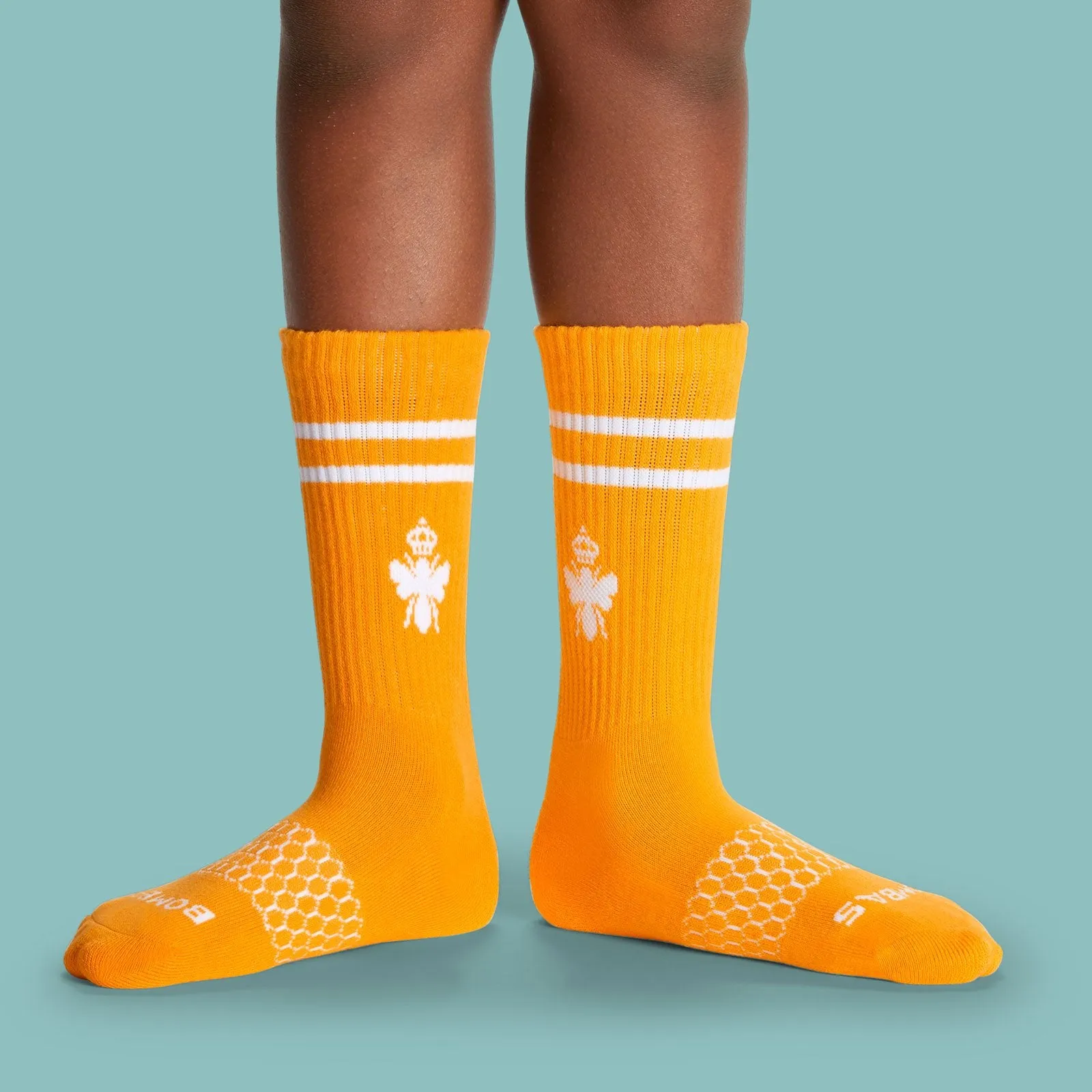 Youth Solid Calf Sock 4-Pack