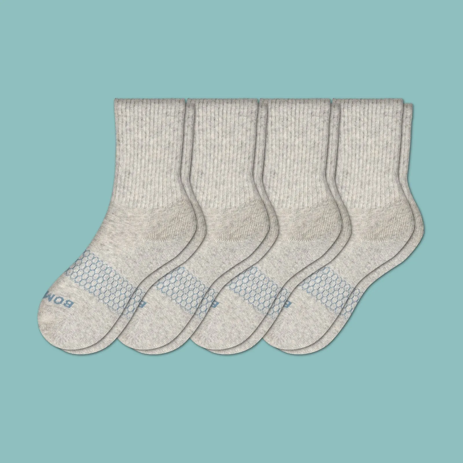 Youth Solid Calf Sock 4-Pack