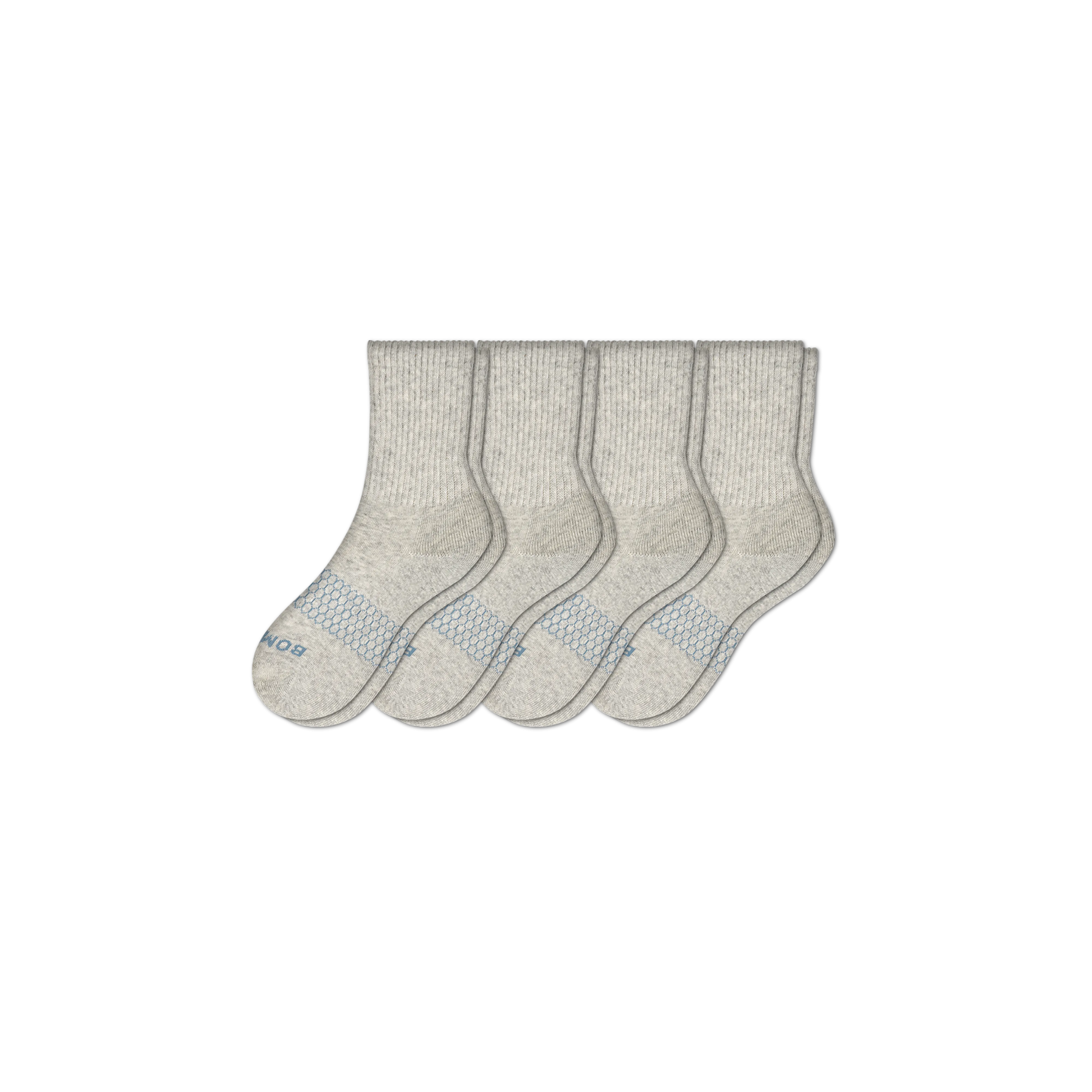 Youth Solid Calf Sock 4-Pack