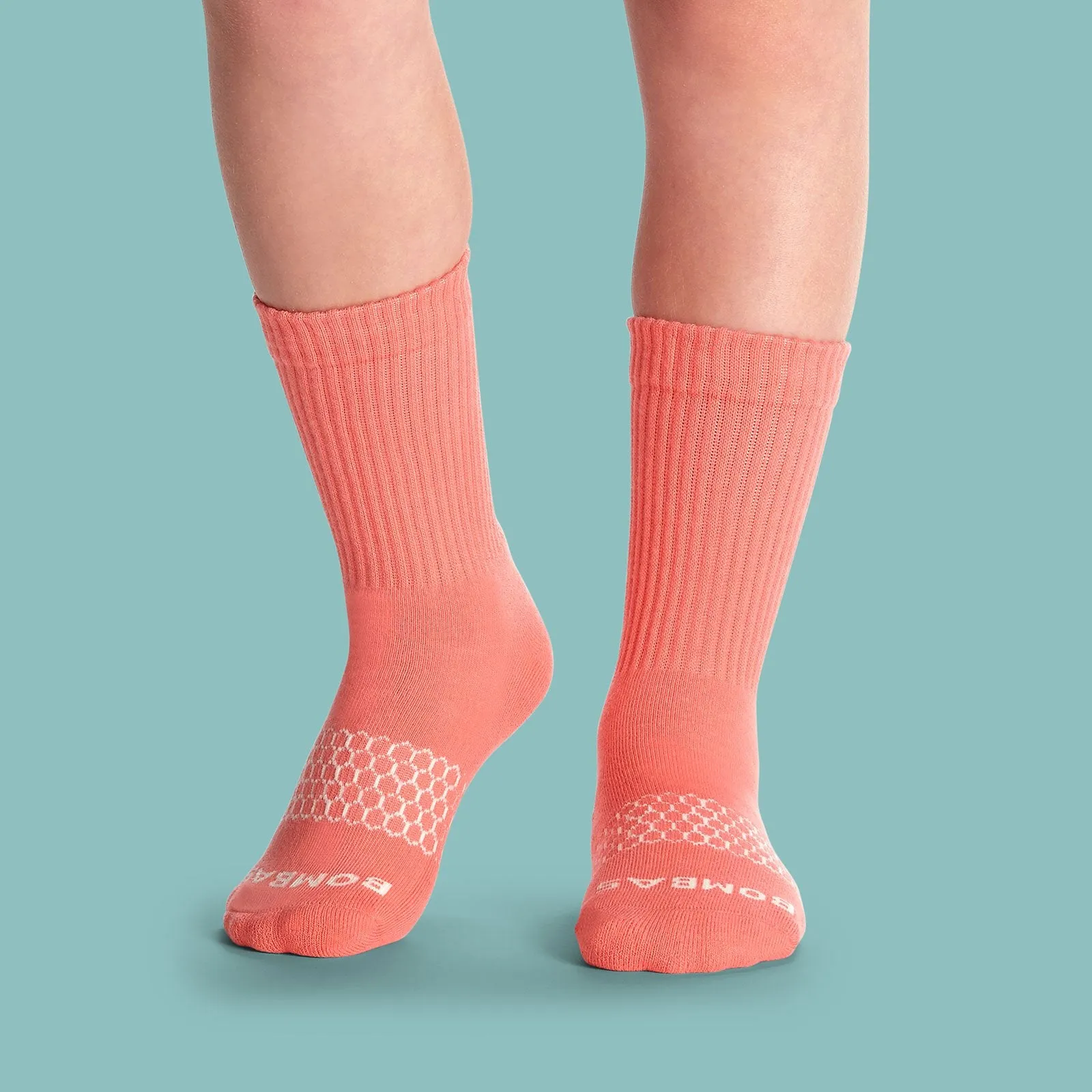 Youth Solid Calf Sock 4-Pack