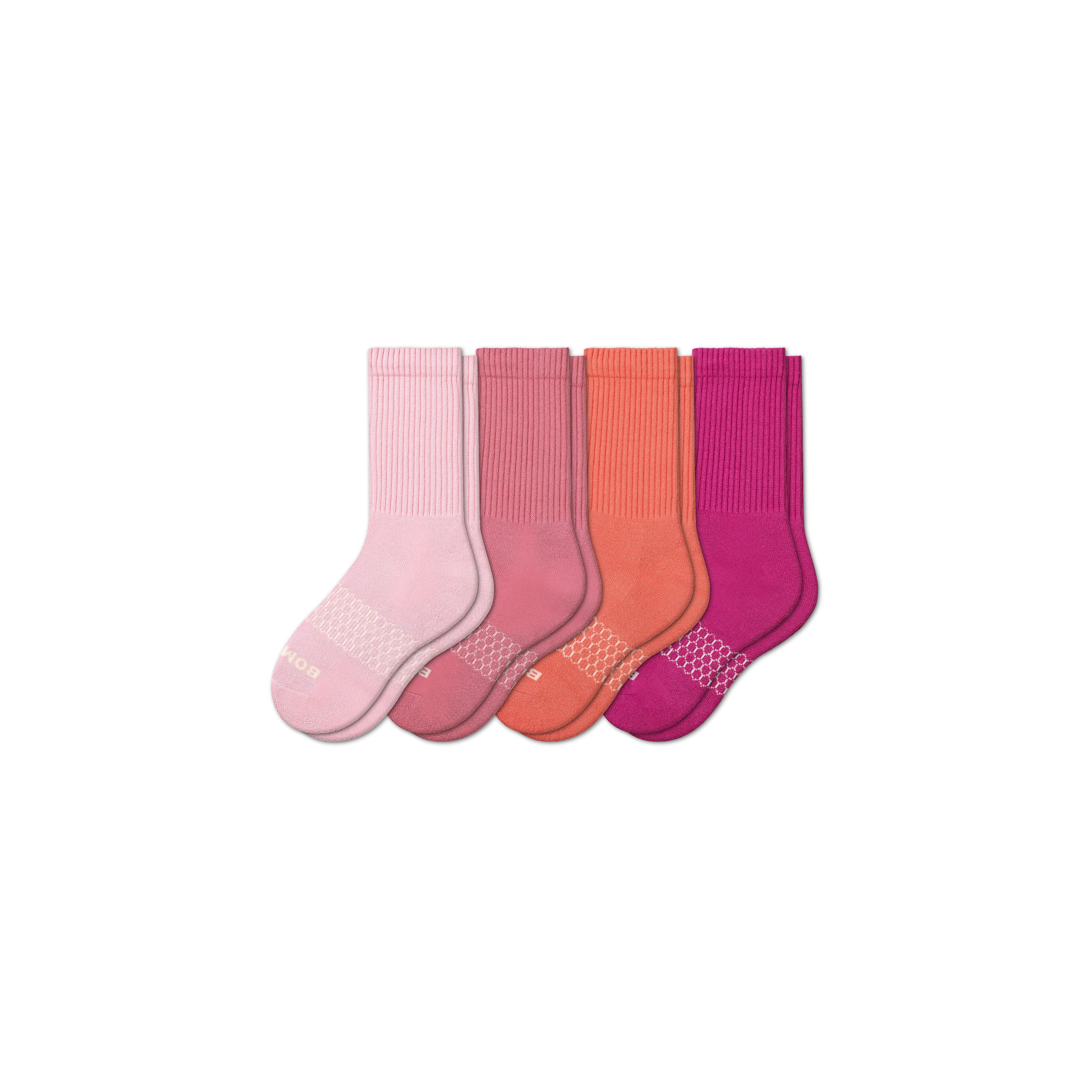 Youth Solid Calf Sock 4-Pack