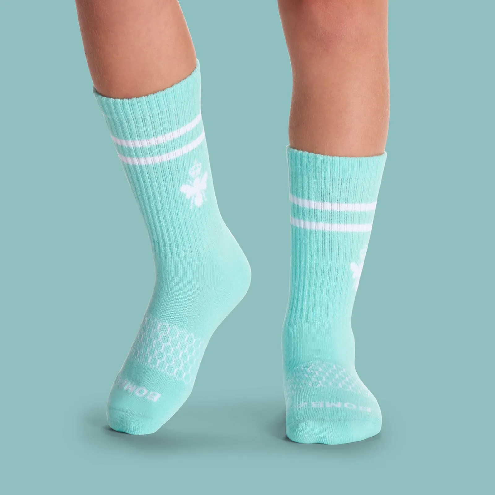 Youth Solid Calf Sock 4-Pack