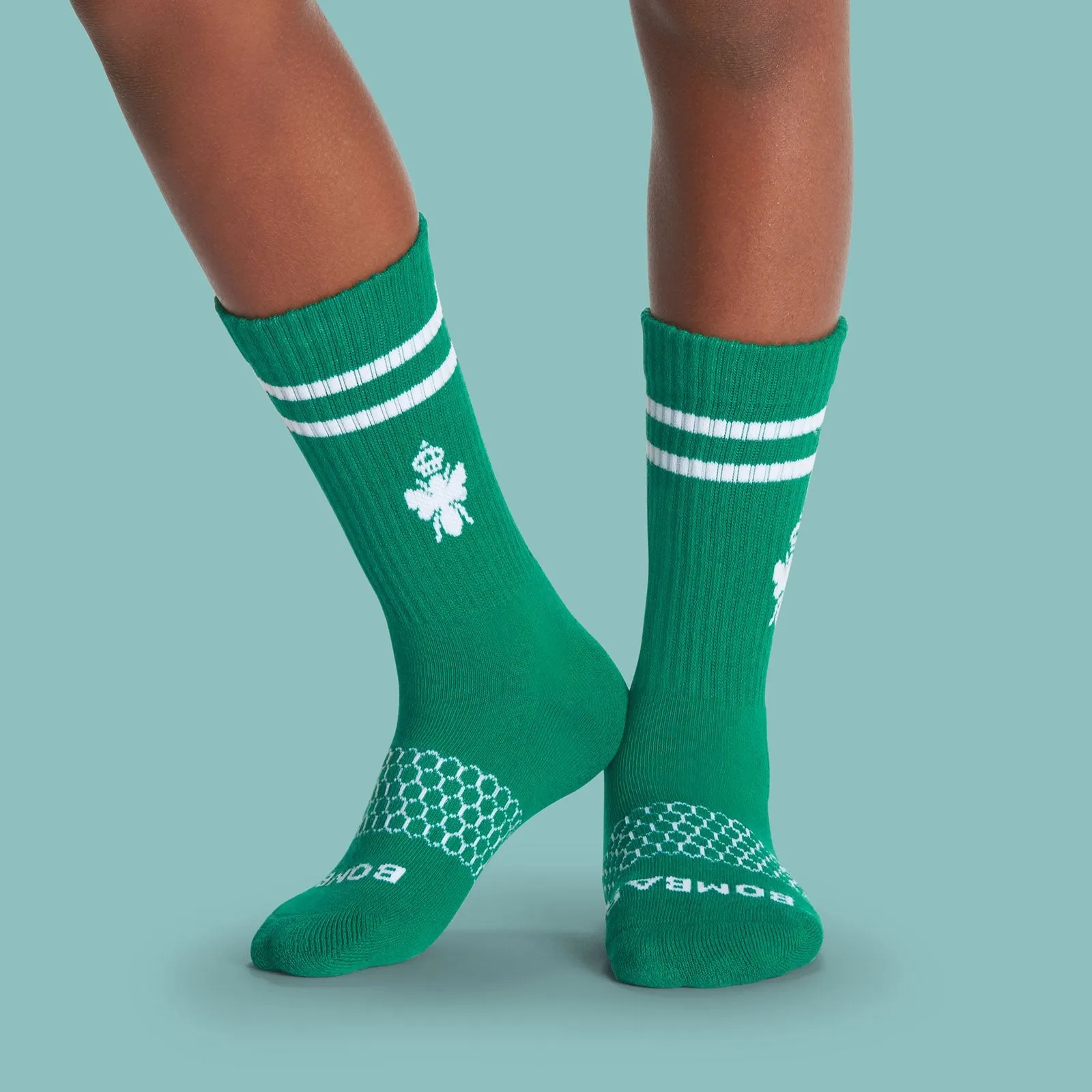 Youth Solid Calf Sock 4-Pack