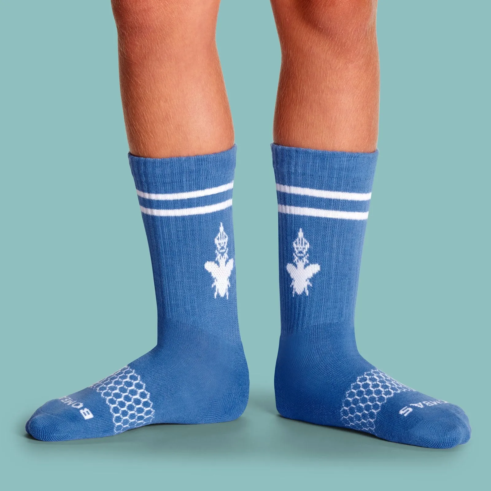 Youth Solid Calf Sock 4-Pack