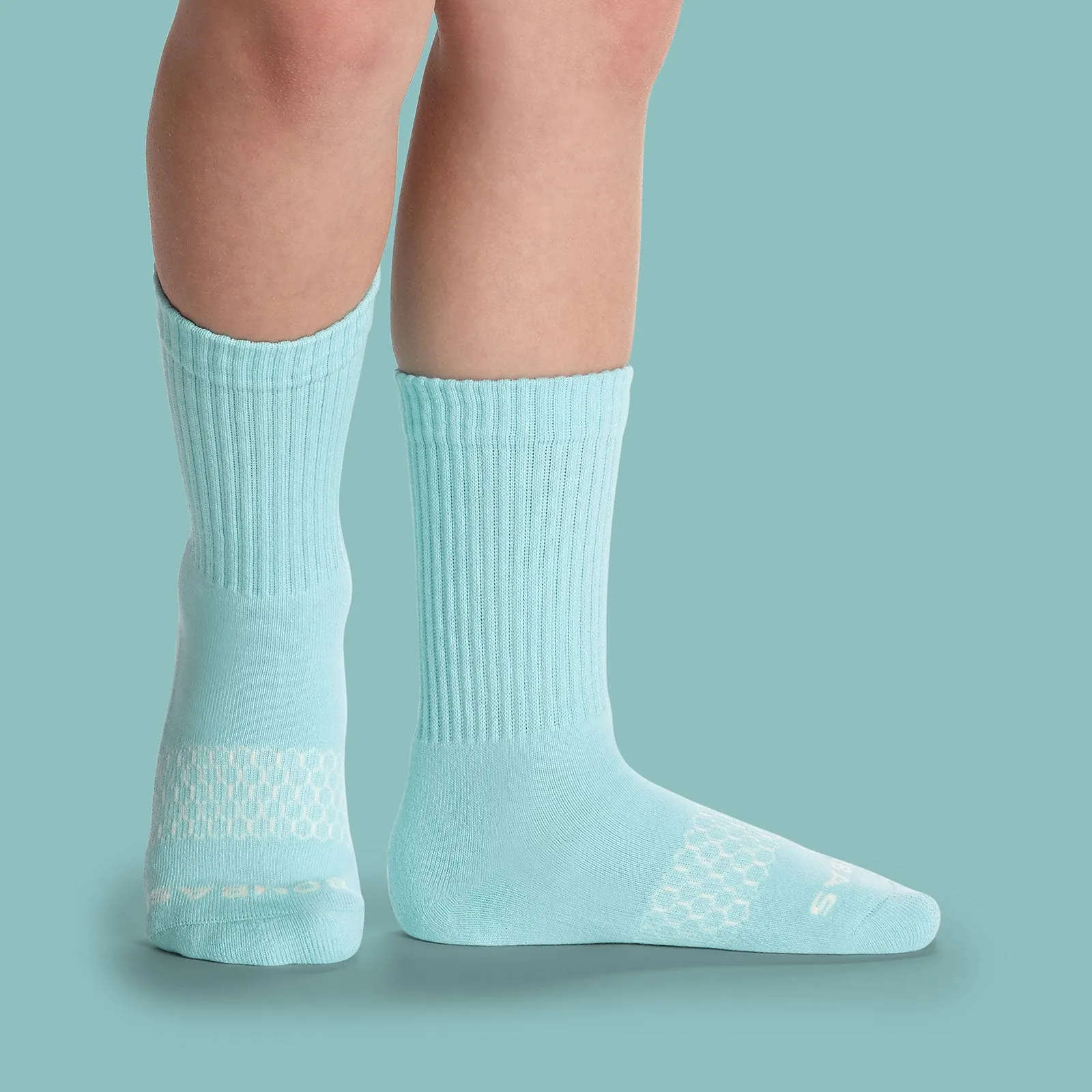 Youth Solid Calf Sock 4-Pack